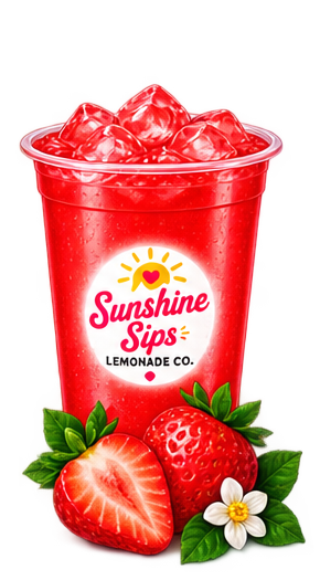 Strawberry Sunshine lemonade